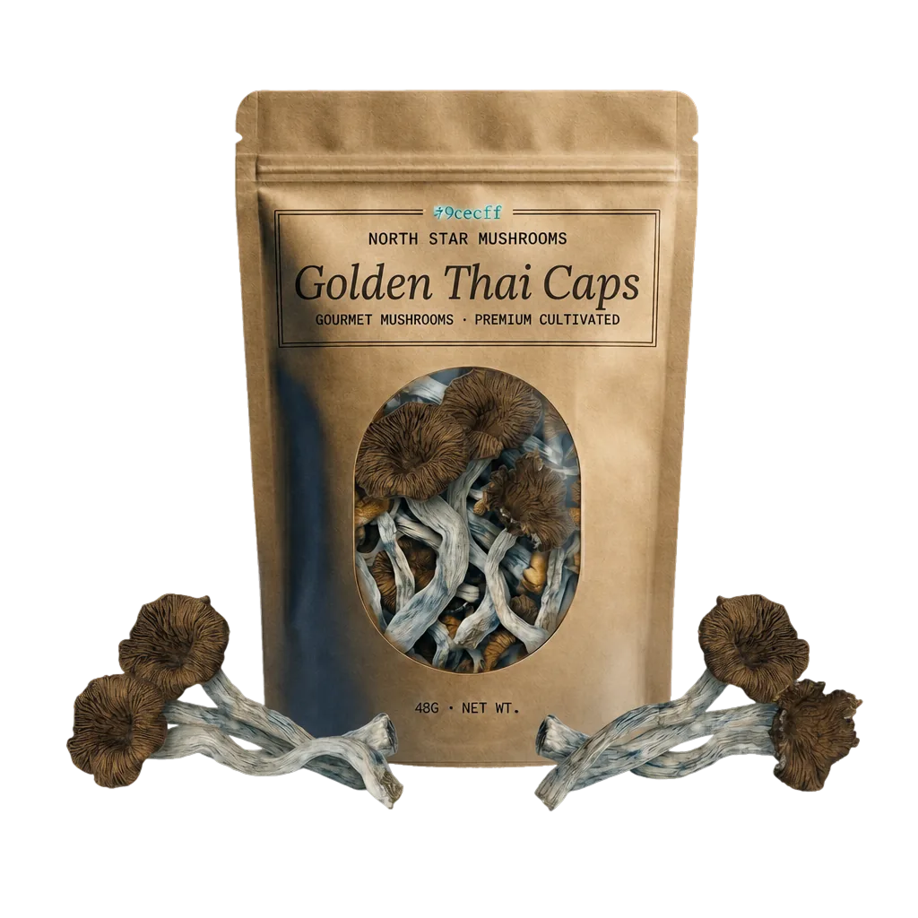 Golden Thai Caps magic mushroom