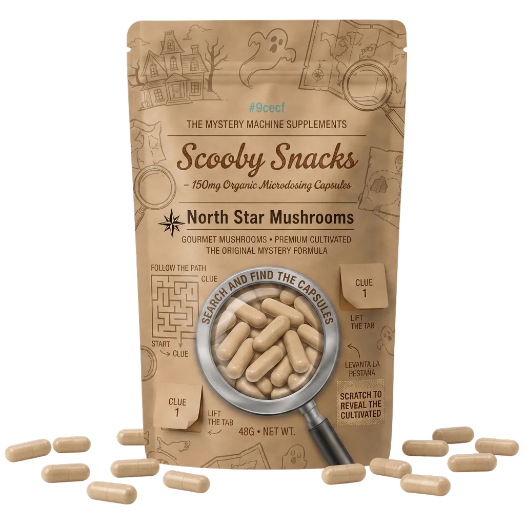 Scooby Snacks — 150mg Organic Microdosing Capsules