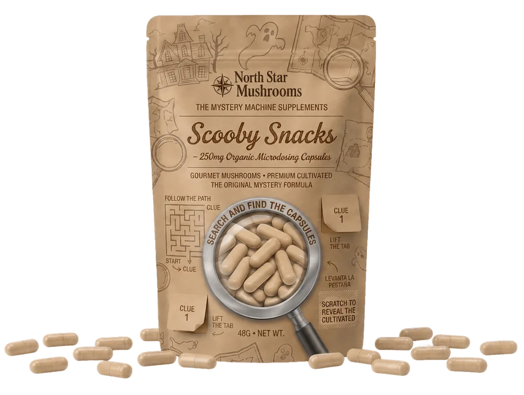 Scooby Snacks — 250mg Organic Microdosing Capsules