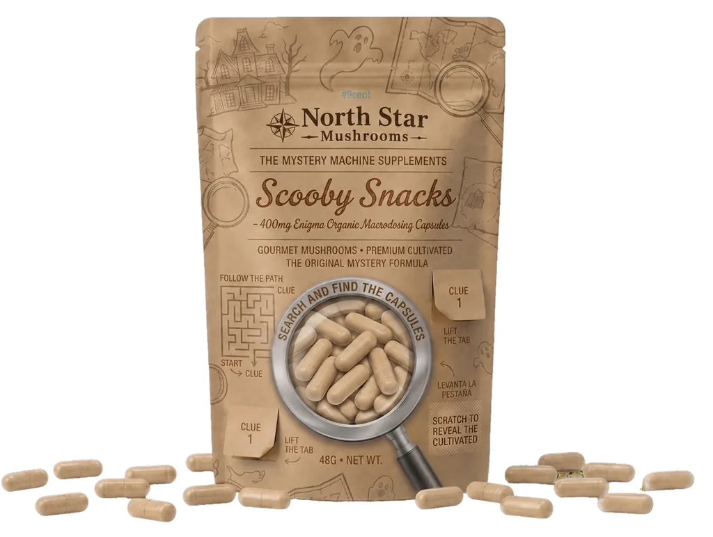 Scooby Snacks — 400mg Enigma Organic Macrodosing Capsules