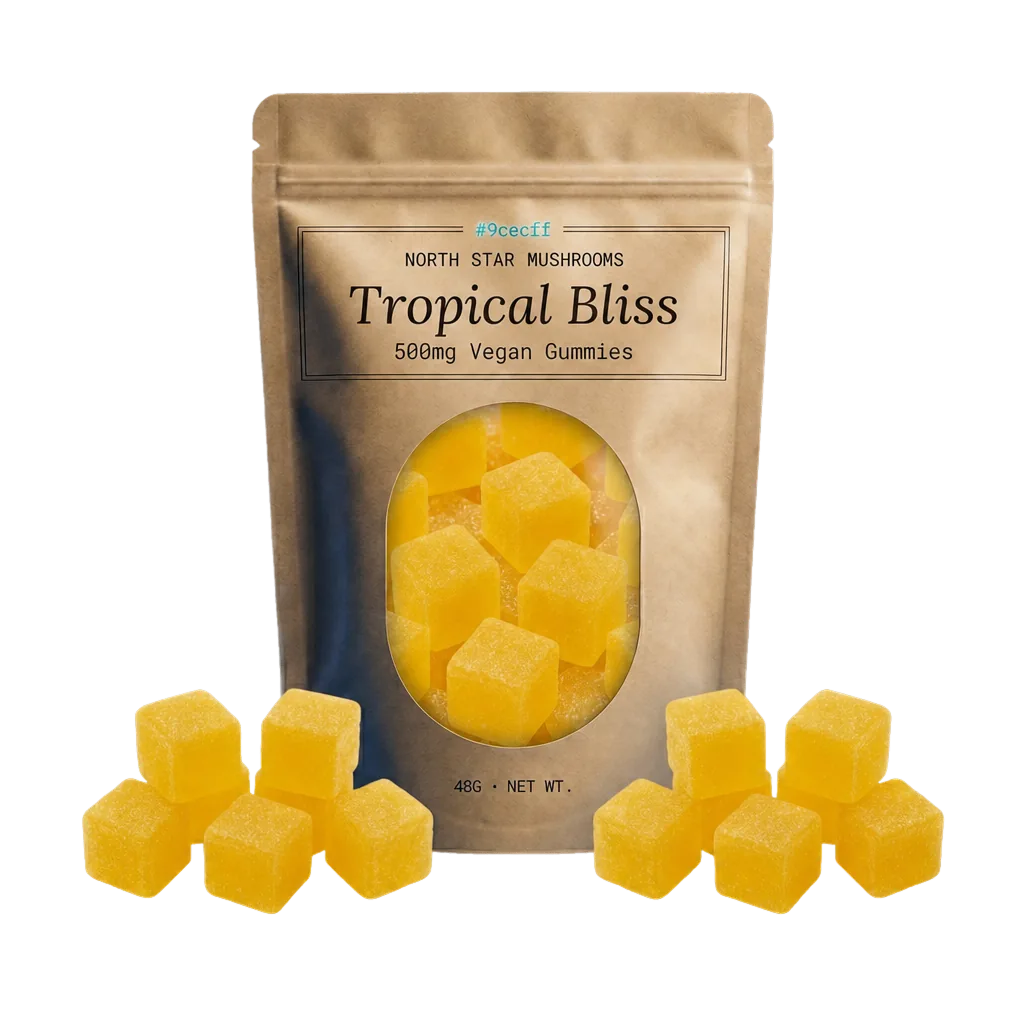 Tropical Bliss — 500mg Vegan Gummies
